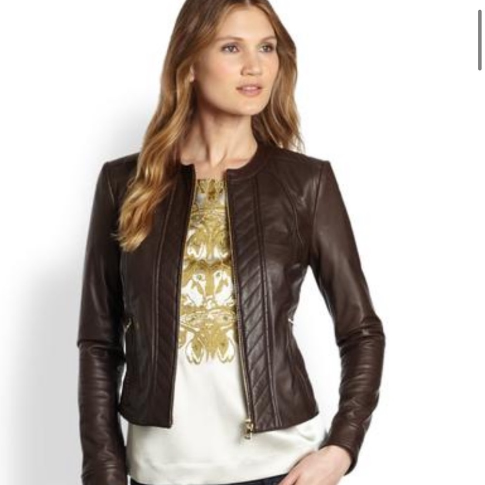 Tory Burch leather jacket
